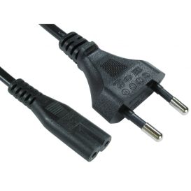 CMS Cables Euro Plug to C7 Mains Lead