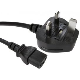 CMS Cables UK Plug to C13 Mains Lead