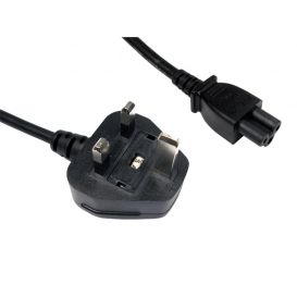 CMS Cables UK Plug to C5 Mains Lead