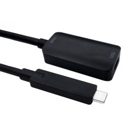 CMS Cables USB C Extension M-F + In Built Booster With PSU