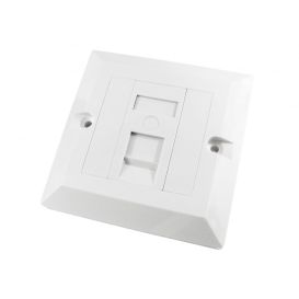 CMS Cables Cat5e Loaded Faceplate