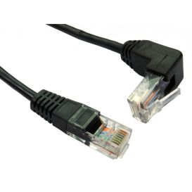 CMS Cables Cat5e UTP Straight to Right Angled UP Cable