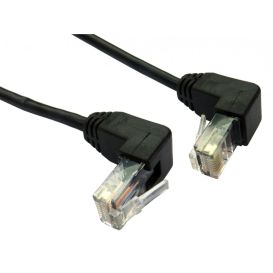 CMS Cables Cat5e UTP Right Angled UP to Right Angled DOWN Cable