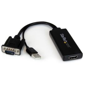 StarTech.com VGA2HDU video cable adapter Black_Med