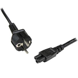 StarTech.com PXTNB3SEU1M power cable Black CEE7/7 C5 coupler_Med