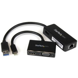 StarTech.com MSTS3MDPUGBK video cable adapter Black_Med