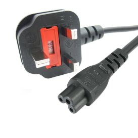 StarTech.com PXTNB3SUK1M power cable Black BS 1363 C5 coupler_Med
