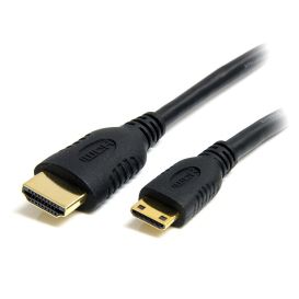 StarTech.com HDACMM2M HDMI cable HDMI Type A (Standard) HDMI Type C (Mini) Black_Med