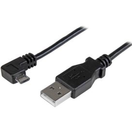 StarTech.com USBAUB50CMRA USB cable USB 2.0 USB A Micro-USB A Black_Med