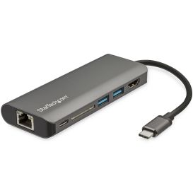 StarTech.com DKT30CSDHPD3 notebook dock/port replicator Wired USB 3.2 Gen 1 (3.1 Gen 1) Type-C Black, Grey_Med