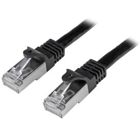 StarTech.com N6SPAT2MBK networking cable Black 2 m Cat6 SF/UTP (S-FTP)_Med