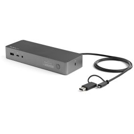 StarTech.com DK30C2DPEPUE notebook dock/port replicator Wired USB 3.2 Gen 1 (3.1 Gen 1) Type-C Black, Grey_Med
