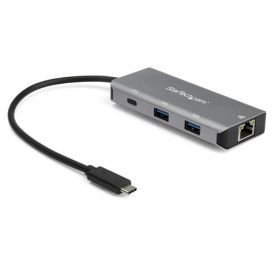 StarTech.com HB31C2A1CGB interface hub USB 3.2 Gen 2 (3.1 Gen 2) Type-C 10000 Mbit/s Black, Grey_Med