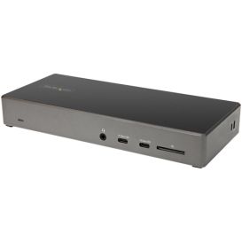StarTech.com DK31C2DHSPDUE notebook dock/port replicator Wired USB 3.2 Gen 2 (3.1 Gen 2) Type-C Black, Grey_Med