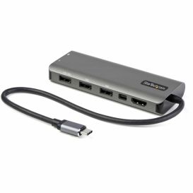 StarTech.com DKT31CMDPHPD notebook dock/port replicator Wired USB 3.2 Gen 1 (3.1 Gen 1) Type-C Black, Silver_Med