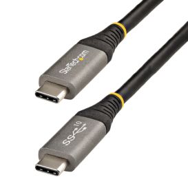 StarTech.com USB31CCV1M USB cable 1 m USB 3.2 Gen 2 (3.1 Gen 2) USB C Black, Grey_Med