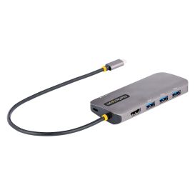 StarTech.com 127B-USBC-MULTIPORT notebook dock/port replicator Wired USB 3.2 Gen 1 (3.1 Gen 1) Type-C Grey