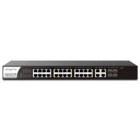 DrayTek VigorSwitch P1282 28-Port Gigabit PoE+ Switch