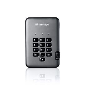 iStorage diskAshur Pro2 256-bit FIPS Certified - Graphite